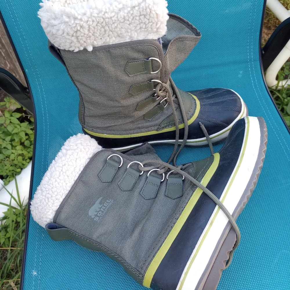 SOREL Winter Carnival Boot Blue 8.5
